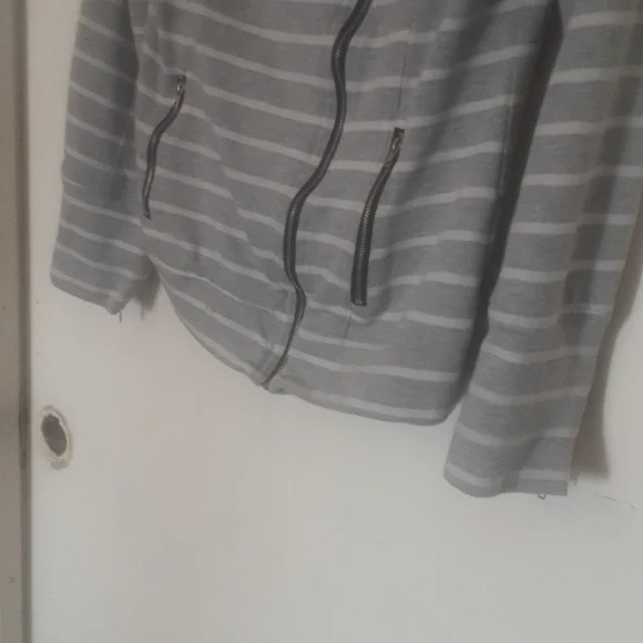 Stitchfix Market & Spruce Moto Zippered Cardigan Sz S - Picture 3 of 8